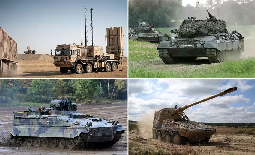 30 Leopard 1-Panzer, 4 IRIS-T SLM, 20 gepanzerte Marder-Fahrzeuge und 18 Haubitzen RCH 155 - Deutschland bereitet ein 2,95 Milliarden Dollar schweres Hilfspaket für die Ukraine vor