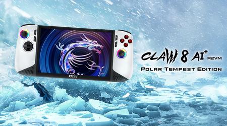 Cooles Design und verbesserte Spezifikationen: MSI hat die Handheld-Konsole Claw 8 AI+ Polar Tempest Edition enthüllt