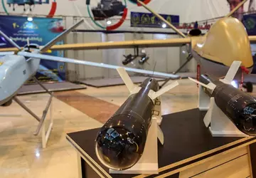 AFU schoss eine iranische Kamikaze-Drohne Shahed-136 ...