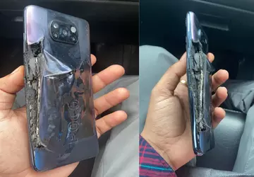 Ein weiteres Poco X3 explodiert