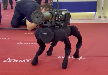 Ein 16.000 Dollar teurer Roboterhund mit ...
