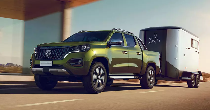 Der Peugeot Landtrek Pick-up wurde überarbeitet: neues Design, moderne Technik und ein stärkerer Motor