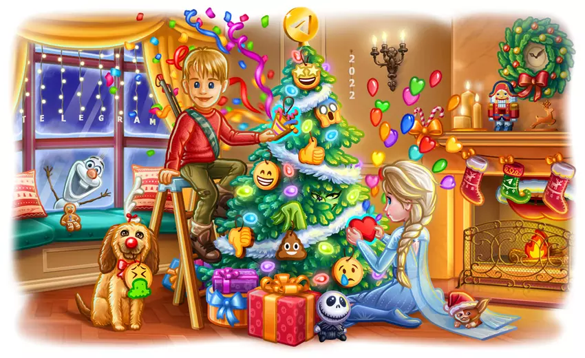 Telegramm-Update - Reaktionen, Spoiler, QR-Codes und Textübersetzung