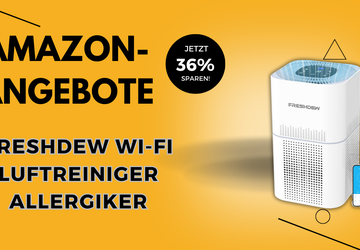 FRESHDEW Wi-Fi Luftreiniger – Jetzt 57€ ...