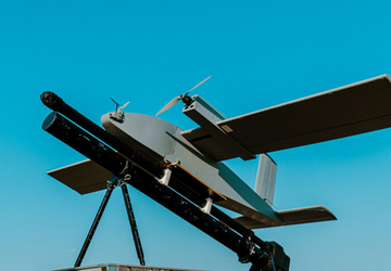 Die Ukraine erhält eine neue Drohne ...