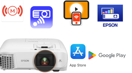 Projektor-Apps für iOS und Android