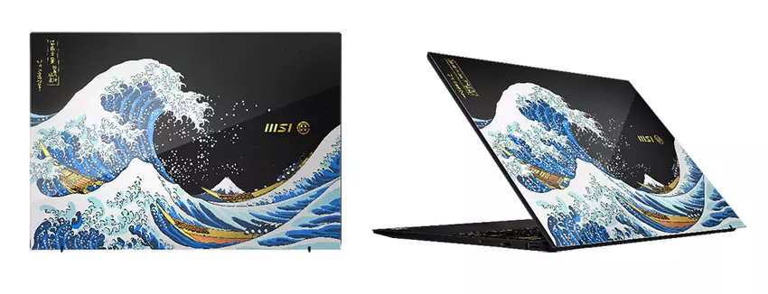 MSI Prestige 13 AI+ Ukiyo-e Edition Laptop mit einzigartigem Design