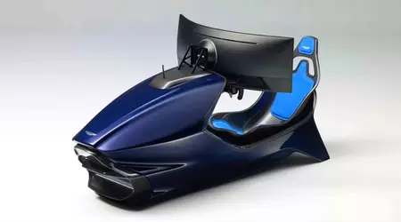 Aston Martin und Curv Racing haben einen neuen 90.000-Dollar-Simulator vorgestellt - mit einem RTX 5090 und einem Kohlefaser-Monocoque