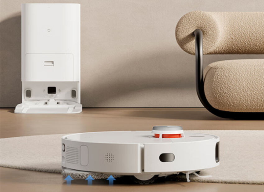 Xiaomi Mijia 1S: ein Staubsaugerroboter, der schmutziges Wasser ablässt und sauberes Wasser auf den Boden gießt
