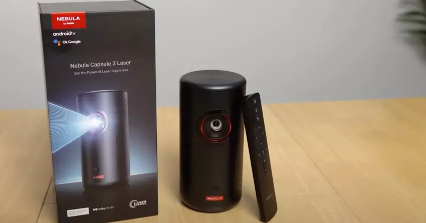 NEBULA von Anker Capsule 3 Laser Outdoor-Beamer