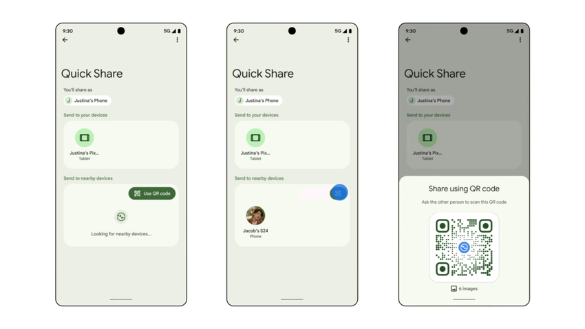 Quick Share und Google Drive haben mit dem neuesten Update von Google erhebliche Verbesserungen erhalten