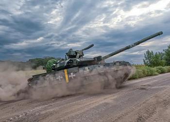 Verteidigungsstreitkräfte präsentieren seltenen ukrainischen Oplot-Panzer, der ...