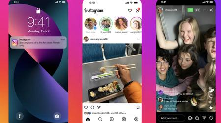 Auf Instagram können Sie jetzt nur mit engen Freunden live streamen und Musik zu Ihrem Karussellvideo hinzufügen
