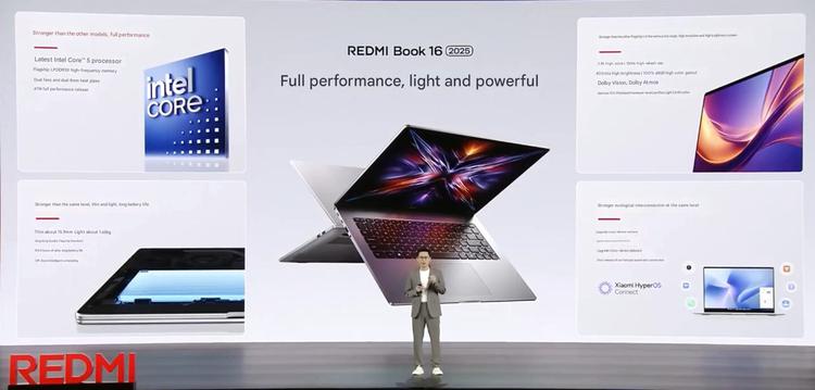 Xiaomi präsentiert RedmiBook (2025): dünne Laptops ...