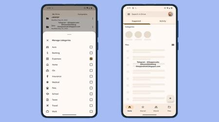 Eine neue Funktion von Google Drive: Dateien nach Kategorien klassifizieren