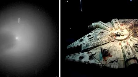 Der Komet 12P/Pons-Brooks nahm plötzlich um das 100-fache an Helligkeit zu und verwandelte sich in den Millennium Falcon aus Star War