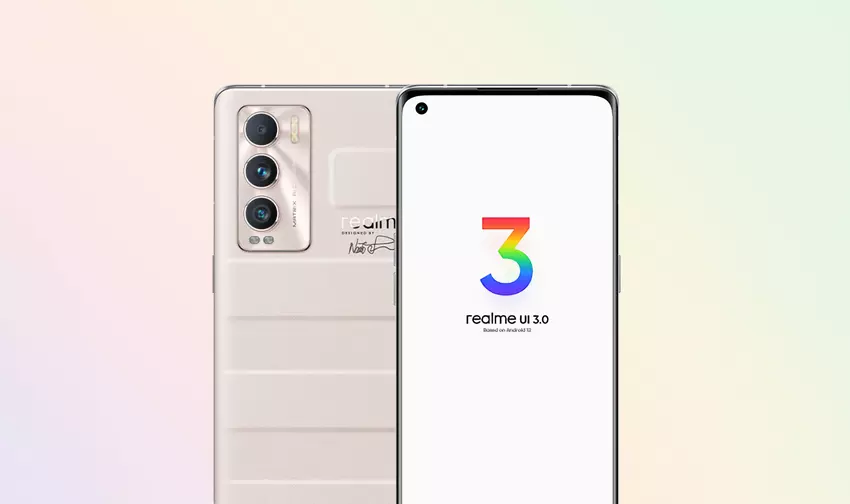 Realme startet Android 12-Tests mit Realme UI 3.0 auf dem Flaggschiff GT Master Explorer Edition