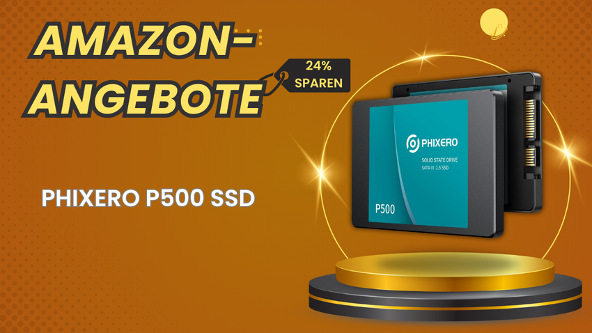 PHIXERO P500 1TB SSD – Schnelle Festplatte mit 13€ Rabatt!