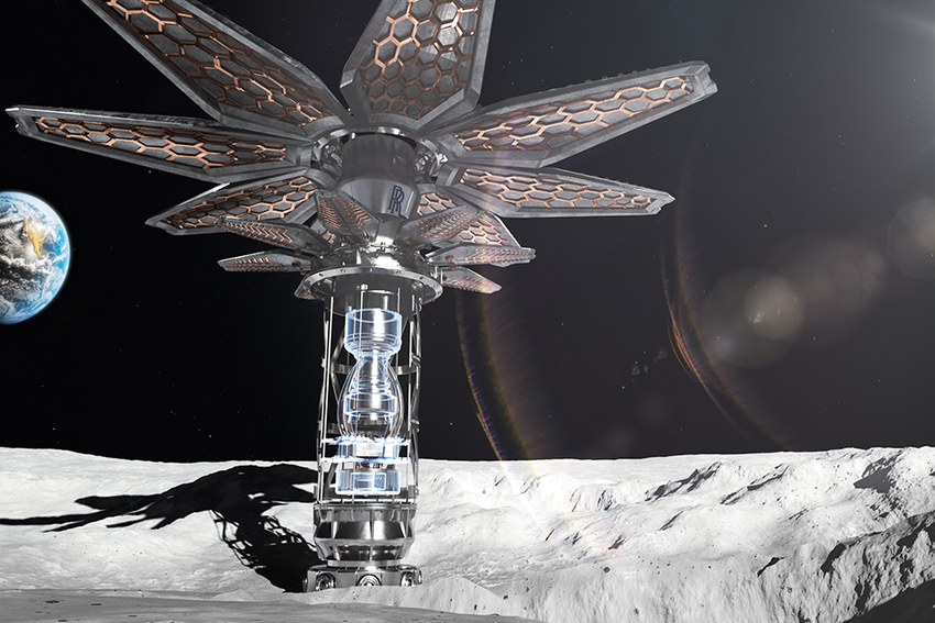 Rolls-Royce erhält 2,9 Millionen Pfund für die Entwicklung eines modularen Kernreaktors für eine Mondbasis