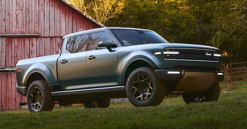 Die Verwendung von Starlink ist noch nicht bestätigt: Die Scout-Fahrzeuge der US-Marke werden optional mit einer Satellitenverbindung ausgestattet.