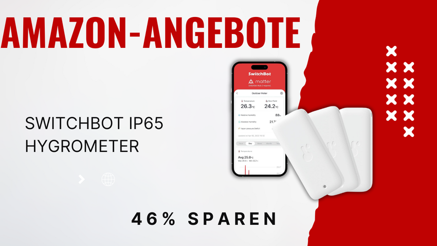 SwitchBot IP65 Hygrometer – Jetzt 23€ günstiger!