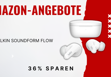 Belkin SOUNDFORM Flow Kopfhörer mit aktiver ...
