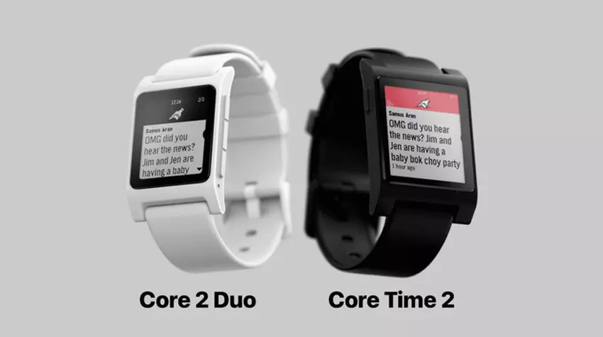 Jetzt sind es die Pebble 2 Duo und die Pebble Time 2. Illustration: Pebble