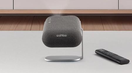 ViewSonic M1 Max - tragbarer FullHD-Projektor mit Google TV, Harman Kardon Sound und 360° Rotation