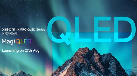 Xiaomi X Pro QLED TV-Serie mit Bildschirmen bis zu 55 Zoll wird am 27. August vorgestellt