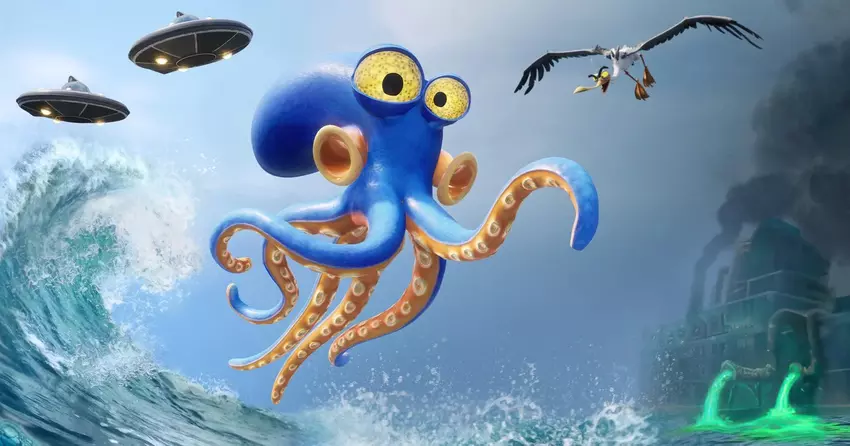 Dieser Oktopus ist schön! Konami hat neues Gameplay-Material des lustigen Platformers Darwin's Paradox! enthüllt.