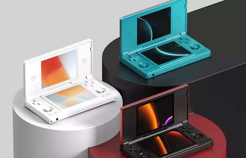 „Born for Nostalgia“: Anbernic stellt eine kompakte Retro-Konsole im Stil des legendären Nintendo DS vor