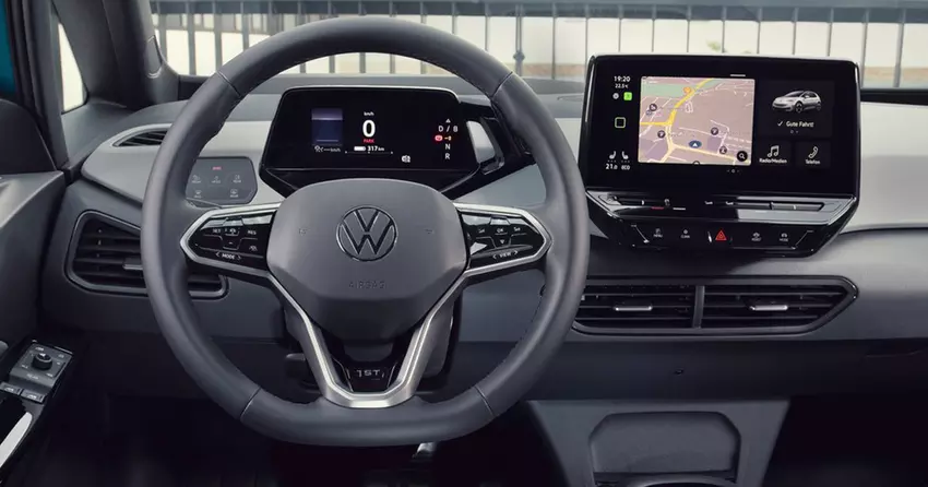Volkswagen ID.3 mit Touchscreen-Steuerung