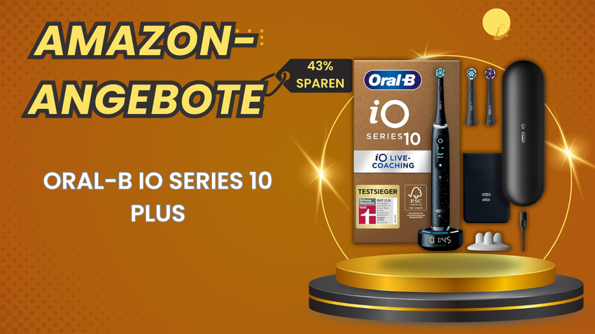 Oral-B iO Series 10 Plus Elektrische Zahnbürste – Massive Ersparnis von 260€!
