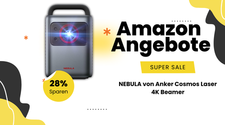 NEBULA Cosmos Laser 4K Beamer – Sparen Sie jetzt 500€ auf Premium Laser-Projektor!