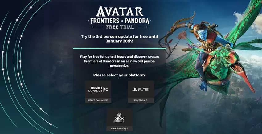 Bild aus dem Spiel Avatar: Frontiers of Pandora