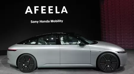 Sony zeigte einen Prototyp des Afeela-Autos, das im Jahr 2026 auf den Markt kommen soll