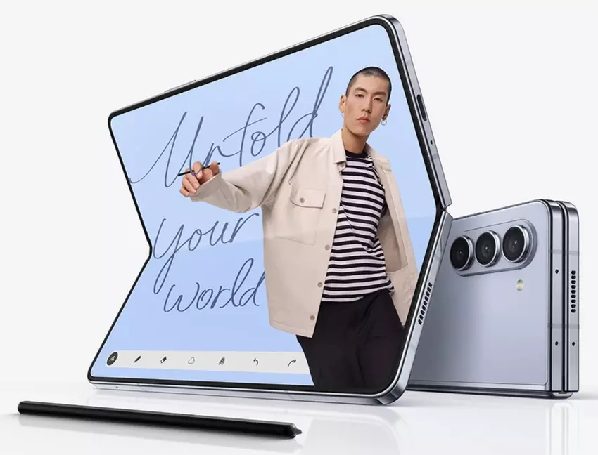 Samsung Galaxy Fold 5 hat in Europa den Dezember Android 14 Sicherheitspatch erhalten