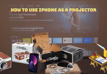 Das iPhone als Projektor verwenden