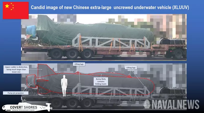 Chinas neueste Unterwasserdrohne