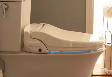 Der TrueLoo-Toilettensitz mit künstlicher Intelligenz, die ...