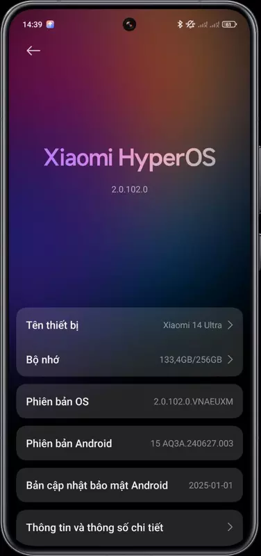 HyperOS 2.1 Update auf Xiaomi 14 Ultra