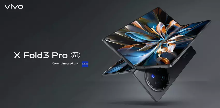 Das dünnste faltbare Smartphone auf dem Markt, das vivo X Fold 3 Pro, hat sein Debüt außerhalb Chinas gegeben