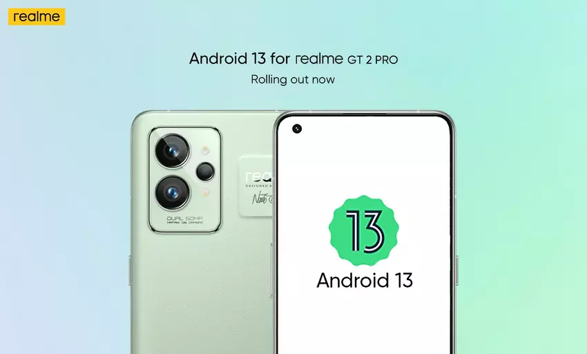 Endlich! realme GT2 Pro begann, eine stabile Version von Android 13 mit realme UI 3.0 zu erhalten