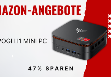 NiPoGi H1 Mini PC mit AMD ...
