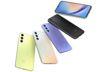 Samsung Galaxy A34 hat begonnen, ein ...