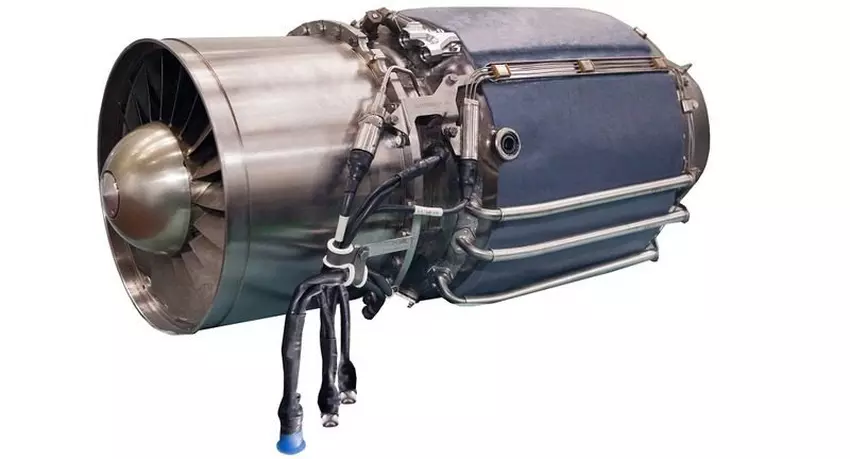 AI-PBS-350-Triebwerk auf der Farnborough Air Show