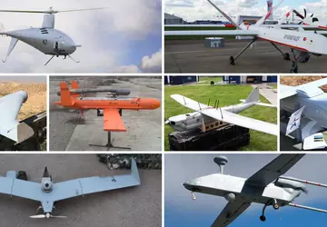 "Orlan-30", "Orion", einzigartige "Merlin-BP" und 10 ...