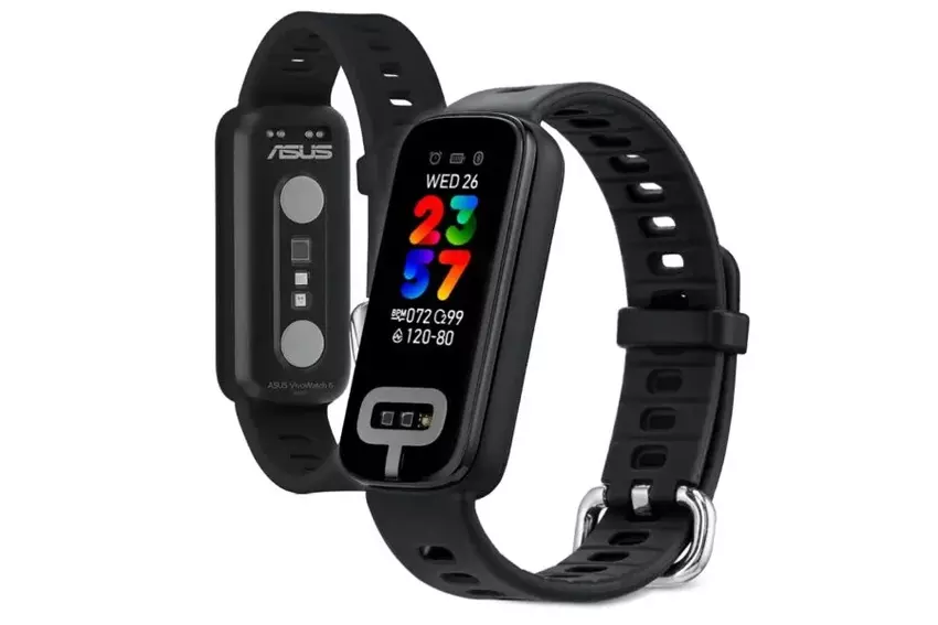 Asus VivoWatch 6 Aero: Das erste Fitnessarmband mit EKG- und Drucksensoren