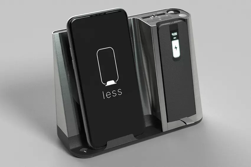 Dieses kabellose Ladekonzept hält ablenkende Benachrichtigungen und Personen fern