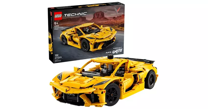 Corvette Stingray C8 für $59,99: Lego hat eine neue Technic-Baureihe enthüllt